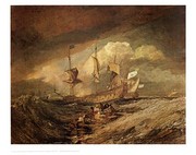 Boats with Anchors - Art Print by J.M.W. Turner | Movie Poster Prints from Posterazzi