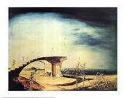"The Broken Bridge of the Dream, c.1945" - Art Print by Salvador Dali | Movie Poster Prints from Posterazzi