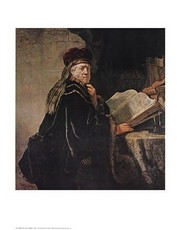Rabbi - Art Print by Rembrandt van Rijn | Movie Poster Prints from Posterazzi