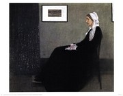 "Arrangement in Grey and Black, Artist's Mother" - Art Print by James Abbott McNeill Whistler | Movie Poster Prints from Posterazzi