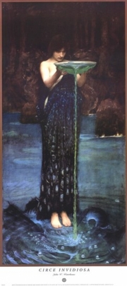 "Circe Invidiosa, c.1892" - Art Print by John William Waterhouse | Movie Poster Prints from Posterazzi