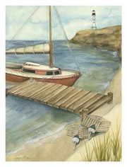 Sunday Sail II (PT) - Art Print by Jennifer Goldberger | Movie Poster Prints from Posterazzi