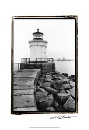 "Bug Light, Portland" - Art Print by Laura Denardo | Movie Poster Prints from Posterazzi