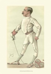 Vanity Fair Fencing - Art Print by  Spy | Movie Poster Prints from Posterazzi