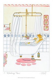 A Refreshing Paws - Art Print by Tara Friel | Movie Poster Prints from Posterazzi