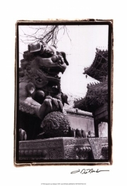"Imperial Lion, Beijing" - Art Print by Laura Denardo | Movie Poster Prints from Posterazzi