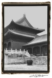 "Palace Rooftops, Beijing" - Art Print by Laura Denardo | Movie Poster Prints from Posterazzi