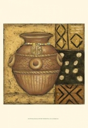 African Earthenware II - Art Print by Chariklia Zarris | Movie Poster Prints from Posterazzi