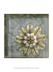 Small Rosette and Damask II - Art Print by Jennifer Goldberger | Movie Poster Prints from Posterazzi