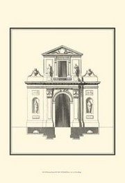 Bandw Parisian Facade II - Art Print | Movie Poster Prints from Posterazzi