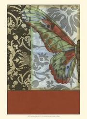 Small Butterfly Tapestry I (P) - Art Print by Jennifer Goldberger | Movie Poster Prints from Posterazzi