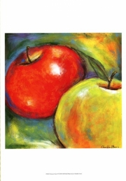 Abstract Fruits IV - Art Print by Chariklia Zarris | Movie Poster Prints from Posterazzi