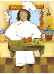 Jolly Mexican Chef - Art Print by Kris Taylor | Movie Poster Prints from Posterazzi