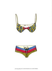 Beach Bikini I (PT) - Art Print by Jennifer Goldberger | Movie Poster Prints from Posterazzi