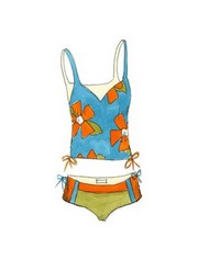 Beach Bikini II (PT) - Art Print by Jennifer Goldberger | Movie Poster Prints from Posterazzi