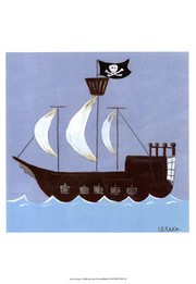 Ahoy! - Art Print by June Erica Vess | Movie Poster Prints from Posterazzi