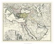 "Map of Europe, Asia and Africa" - Art Print | Movie Poster Prints from Posterazzi
