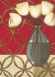 "Composition in Red, Gold, Cream I" - Art Print by Norman Wyatt | Movie Poster Prints from Posterazzi