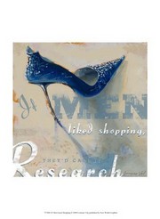 If Men Liked Shopping - Art Print by Lorraine Vail | Movie Poster Prints from Posterazzi