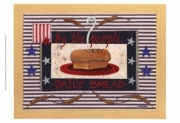 Americanna Bread - Art Print by Wendy Russell | Movie Poster Prints from Posterazzi