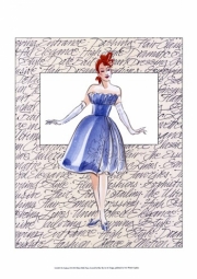 50s Fashion I - Art Print by Elissa Della-Piana | Poster Prints from Posterazzi