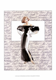50s Fashion IV - Art Print by Elissa Della-Piana | Poster Prints from Posterazzi