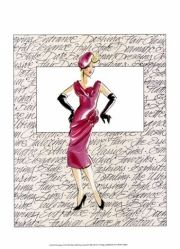 50s Fashion VI - Art Print by Elissa Della-Piana | Poster Prints from Posterazzi