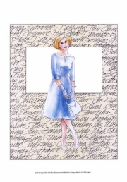 50s Fashion VIII - Art Print by Elissa Della-Piana | Poster Prints from Posterazzi