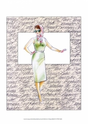 50s Fashion XII - Art Print by Elissa Della-Piana | Poster Prints from Posterazzi