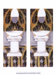 2up Shabby Chich Bath II - Art Print by Vision studio | Poster Prints from Posterazzi