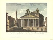 View of the Pantheon - Art Print by Alessandro Antonelli | Movie Poster Prints from Posterazzi