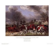 Fox-Hunter's Meeting - Art Print by James Pollard | Movie Poster Prints from Posterazzi