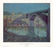 "Spring Night, Harlem River, 1913" - Art Print by Ernest Lawson | Movie Poster Prints from Posterazzi