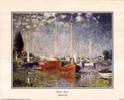 Argenteuil - Art Print by Claude Monet | Movie Poster Prints from Posterazzi