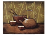 Bamboo Tea Room II - Art Print by Krista Sewell | Movie Poster Prints from Posterazzi