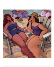 Bathing Beauties - Art Print by Rebecca Molayem | Movie Poster Prints from Posterazzi