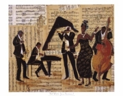 Jam Session I - Art Print by Tat Vil | Movie Poster Prints from Posterazzi