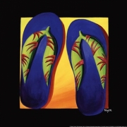 Bahama Thongs - Art Print by Mary Naylor | Movie Poster Prints from Posterazzi
