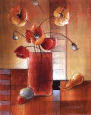 Afternoon Poppy Still Life I - Art Print by Lanie Loreth | Movie Poster Prints from Posterazzi