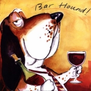Bar Hound - Art Print by Tracy Flickinger | Movie Poster Prints from Posterazzi