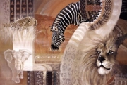 African Colors - Art Print by Diana Martin | Movie Poster Prints from Posterazzi
