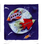 Passing Earth - Art Print by Dona Turner | Movie Poster Prints from Posterazzi