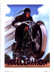 Acceleration - Art Print by Chris Flanagan | Movie Poster Prints from Posterazzi