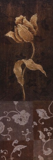 Golden Tulip II - Art Print by Tava Studios | Poster Prints from Posterazzi