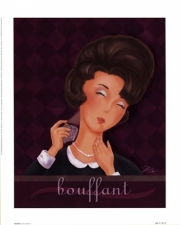 Bouffant - Art Print by Shari Warren | Poster Prints from Posterazzi