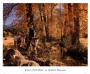 Robert Dawson Eric's Fall Ride 17.00 x 14.00 Poster Print