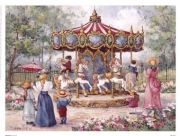 Barbara Mock Magical Horses 17.00 x 13.00 Poster Print