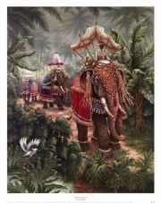 Janet Kruskamp Festival Bound 24.00 x 30.50 Poster Print