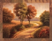 Afternoon Path 28.00 x 22.00 Poster Print