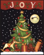 A Joy Filled Night - Art Print by Becca Barton | Movie Poster Prints from Posterazzi